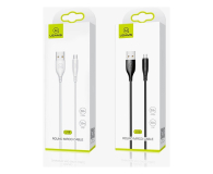 USAMS Kabel U18 microUSB 2A Fast Charge 1m biały SJ268USB02 - 1569032 - zdjęcie 2